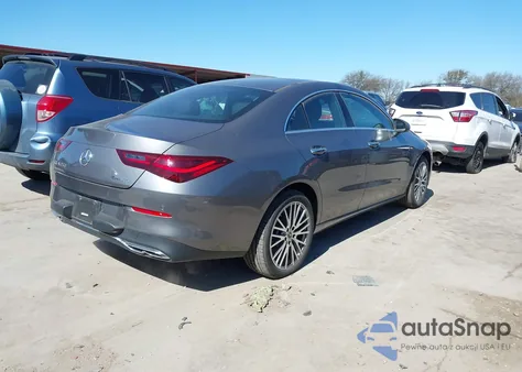 2025 Mercedes-Benz Cla 250 4Matic из США, поврежденный, VIN W1K5J4HB8SN513640